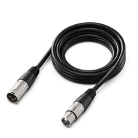 Balanced XLR audio cables for routing microphones and instruments