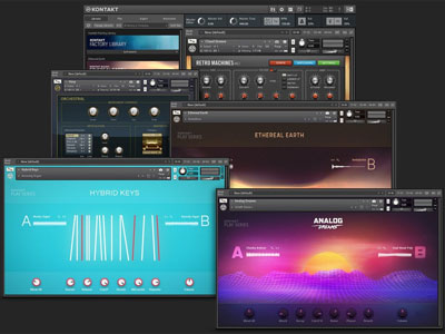 Native Instruments Kontakt library interface