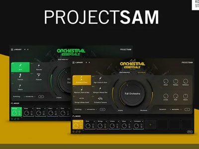 ProjectSam Kontakt library interface