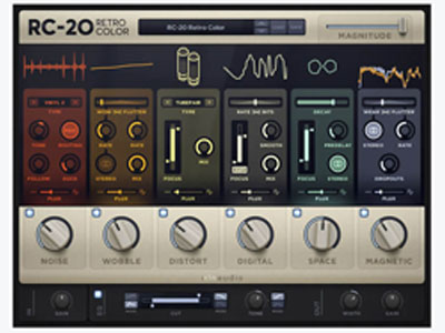 XLN Audio RC-20 vintage effects plugin