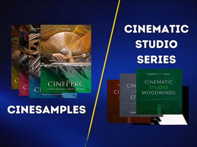 CINEMATICSTUDIO SERIES Kontakt library interface