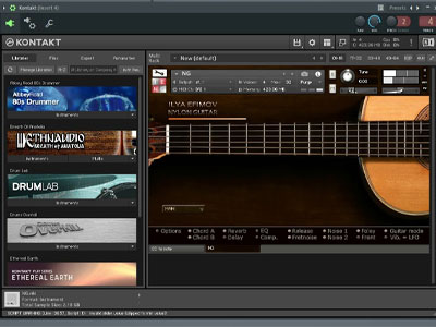 ILYA Efimov Kontakt library interface